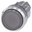 Illuminated pushbutton, 22 mm, round, metal, shiny, clear, pushbutton,  3SU1051-0BB70-0AA0-Z X90 thumbnail 1