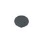 Button plate, mushroom black, blank thumbnail 4