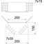 REV 110 A2 Corner connector for cable tray 110x200 thumbnail 2