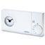 Clock thermostat, weekly program, 5-30C, with TA output, AC 230V, 1 changeover contact, potential free, 16 A thumbnail 1