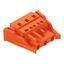 1-conductor female connector CAGE CLAMP® 2.5 mm² orange thumbnail 2