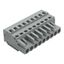 1-conductor female connector CAGE CLAMP® 2.5 mm² gray thumbnail 1