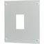 Front plate single mounting NZM4 for XVTL, horizontal HxW=600x600mm thumbnail 4