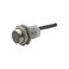 Proximity switch, E57 Premium+ Short-Series, 1 N/O, 2-wire, 40 - 250 V AC, M18 x 1 mm, Sn= 5 mm, Flush, Stainless steel, 2 m connection cable thumbnail 1