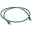 Patch cord RJ45 category 6 U/UTP unscreened LSZH green 3 meters thumbnail 2