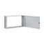 Wall-mounted frame 2A-7 with door, H=410 W=590 D=180 mm thumbnail 1