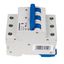 Miniature Circuit Breaker (MCB) AMPARO 10kA, D 10A, 3-pole thumbnail 3