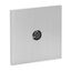 Art d'Arnould universe Epure single television socket - brushed steel thumbnail 1