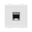 RJ45 SOCKET - CATEGORY 6 - FTP - 2 MODULES - GLOSSY WHITE - CHORUSMART thumbnail 2