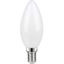LED E14 Fila Candle C35x100 230V 250Lm 3W 827 AC Milky Frosted Dim thumbnail 1