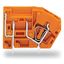 Stackable PCB terminal block with fuse mounting 2.5 mm² orange thumbnail 2