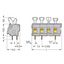 PCB terminal block push-button 2.5 mm² gray thumbnail 2