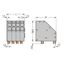 2-conductor PCB terminal block 10 mm² Pin spacing 7.5 mm light gray thumbnail 2