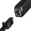 Ethernet Adapter USB A to RJ45 100Mbps, Black thumbnail 3