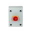 Main switch, T0, 20 A, surface mounting, 4 contact unit(s), 8-pole, Emergency switching off function, With red rotary handle and yellow locking ring, thumbnail 2