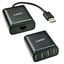 60m 4 Port USB 2.0 Cat.6 Extender 60m Extension for up to 4 USB 2.0 peripherals thumbnail 1