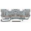 2-pin carrier terminal block with 2 jumper positions for DIN-rail 35 x thumbnail 1