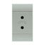TELEPHONE OUTLET 2P SPECIAL GREY thumbnail 1