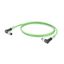 PROFINET Cable (assembled), M12 D-code – IP 67 angled pin, M12 D-code  thumbnail 1