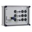 Light+power distribution enclosure RCCB 40A 30mA+busbar thumbnail 3
