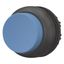 Pushbutton, RMQ-Titan, Extended, maintained, Blue, Blank, Bezel: black thumbnail 2