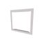 Replacement frame, super-slim, white, 1-row for KLV-UP (HW) thumbnail 1