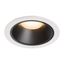 NUMINOS® DL XL, Indoor LED recessed ceiling light white/black 2700K 55° thumbnail 1