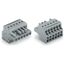 2-conductor female connector Push-in CAGE CLAMP® 2.5 mm² gray thumbnail 5