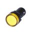 PILOT LAMP Ø22mm - 220V - LED YELLOW thumbnail 4