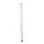 OptiLine 45 - pole - free-standing - one-sided - polar white - 2450 mm thumbnail 2