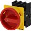 On-Off switch, P1, 40 A, flush mounting, 3 pole, Emergency switching off function, With red rotary handle and yellow locking ring, Lockable in the 0 ( thumbnail 3