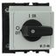 On-Off switch, P1, 40 A, service distribution board mounting, 3 pole + N, with black thumb grip and front plate thumbnail 12