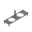 Mounting frame for industrial connector, Series: HighPower, Size: 8, N thumbnail 2
