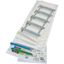 Flush-mounting expansion kit with plug-in terminal 5-row, form of delivery for projects thumbnail 2