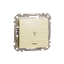 Sedna Design & Elements, 1-way Push-Button 10A Lamp Symbol, professional, wood birch thumbnail 5