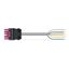 pre-assembled connecting cable Eca Socket/open-ended pink thumbnail 1