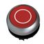Push-button flat, `0ï, spring-return, red thumbnail 1