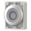 Illuminated pushbutton actuator, RMQ-Titan, Flat, maintained, White, inscribed 0, Metal bezel thumbnail 3