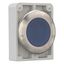 Illuminated pushbutton actuator, RMQ-Titan, flat, momentary, Blue, blank, Front ring stainless steel thumbnail 8