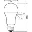 LED PCR LAMPS WITH CLASSIC A 14W 827 Frosted E27 thumbnail 7