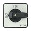 On-Off switch, T0, 20 A, centre mounting, 3 contact unit(s), 6 pole, with black thumb grip and front plate thumbnail 15