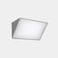 Wall fixture IP65 Curie PC Small E27 15 Grey 710lm thumbnail 1