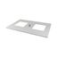 Top plate for OpenFrame, fan, W=1350mm, grey thumbnail 3