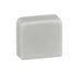 Ultra - stop end - 60 x 25/40/60 mm - ABS - white thumbnail 2