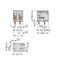 PCB terminal block 4 mm² Pin spacing 7.5 mm gray thumbnail 4