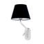 ETERNA CHROME WALL LAMP E27 15W WITH RIGHT READER thumbnail 2