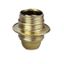 E27 base socket with metal threaded jacket with 2 rings and earth terminal 4A 150W thumbnail 2