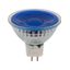LED GU5.3 MR16 Glass 50x47.5 12V 5W 38° AC/DC Blue Non-Dim thumbnail 2