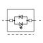 Component plug for carrier terminal blocks 2-pole gray thumbnail 3