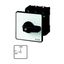 On-Off switch, P3, 100 A, rear mounting, 3 pole, 1 N/O, 1 N/C, with black thumb grip and front plate thumbnail 3